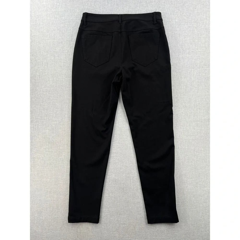BYLT Everyday Pant 2.0 Men 32 Black Slim Fit Stretch Chino Tapered Work Commuter